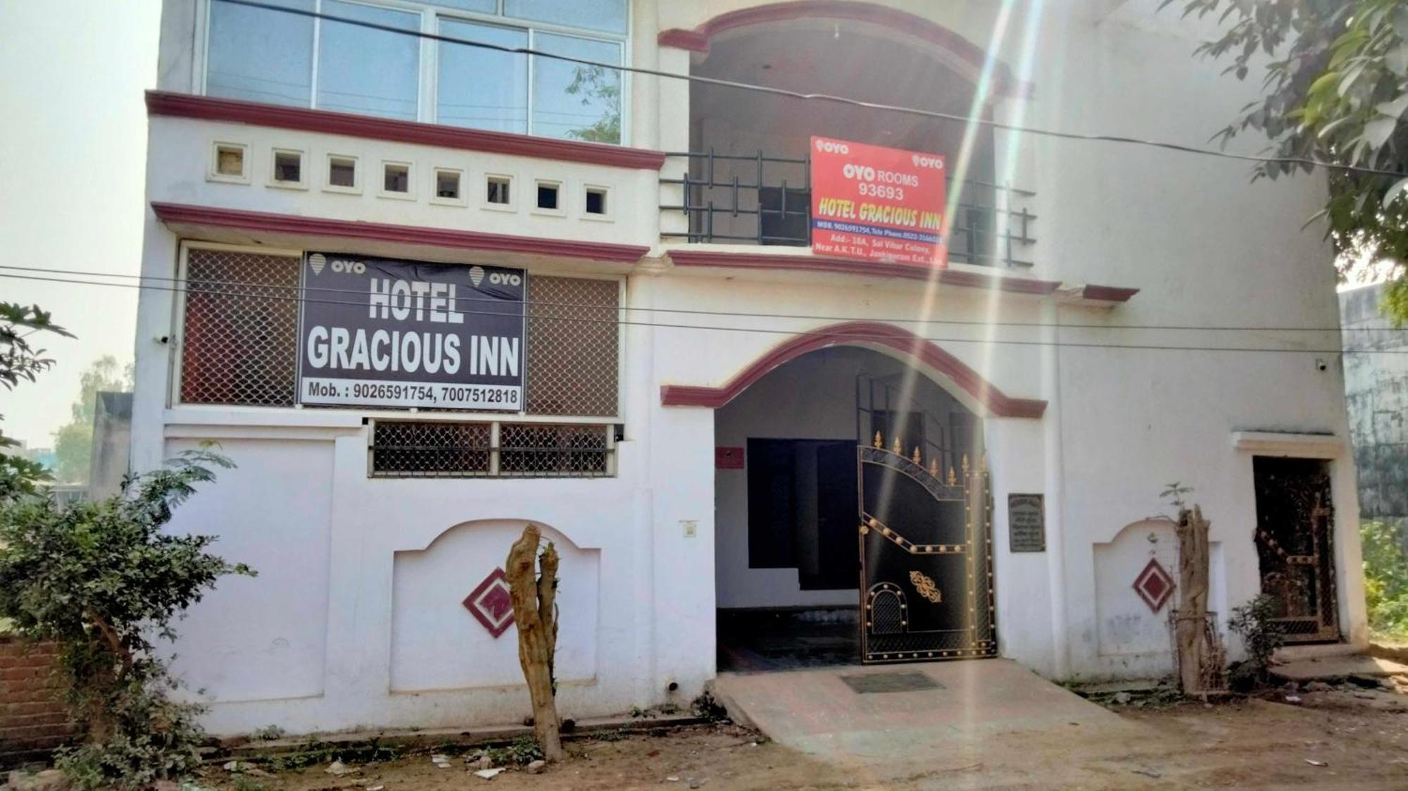 SPOT ON 93693 Hotel Gracious Inn Lucknow Exterior foto